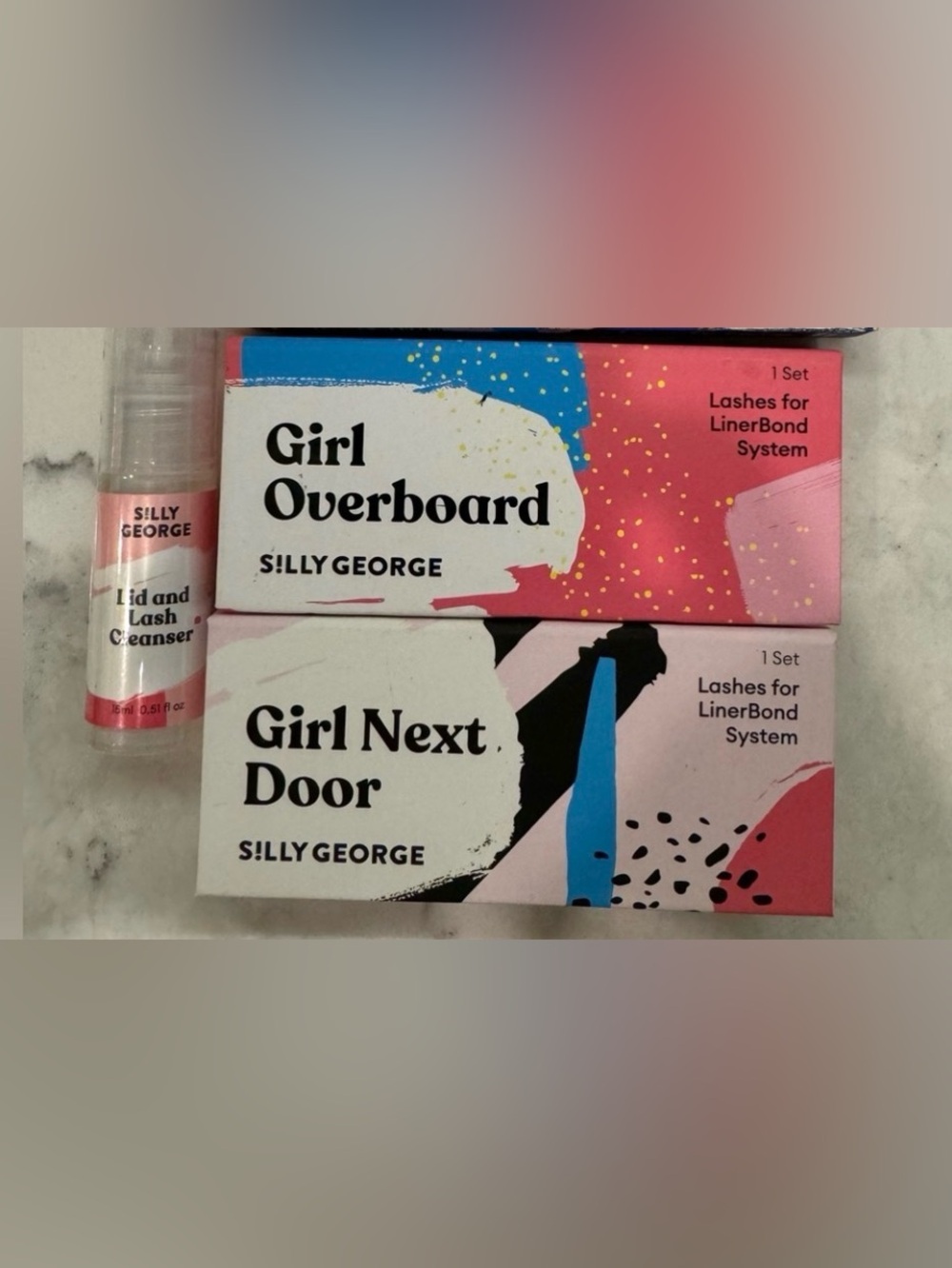 Silly George Eyelashes -  LinerBond - Lid & Lash Cleanser